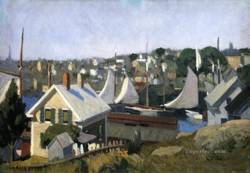 Puerto de Gloucester Edward Hopper Pinturas al óleo